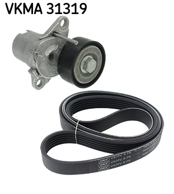 SKF 451403 VKMA 31319 - Hosszbordásszíj+ görgő, szíjkészlet